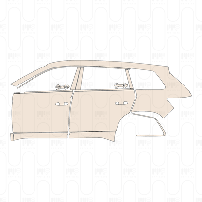 Voorgesneden PPF Skoda Kodiaq vRS (EU) 2023