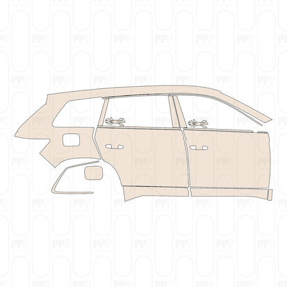 Voorgesneden PPF Skoda Kodiaq vRS (EU) 2023