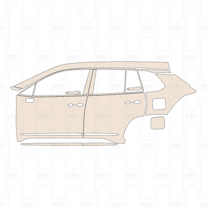 Voorgesneden PPF Toyota Corolla Cross (US) L 2023