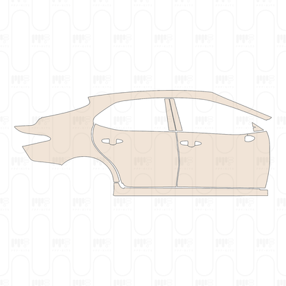 Voorgesneden PPF Toyota Camry (CN) Luxury 2022