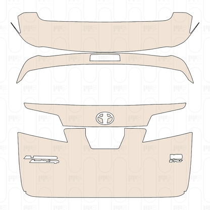 Voorgesneden PPF Toyota Alphard Executive Lounge 2022