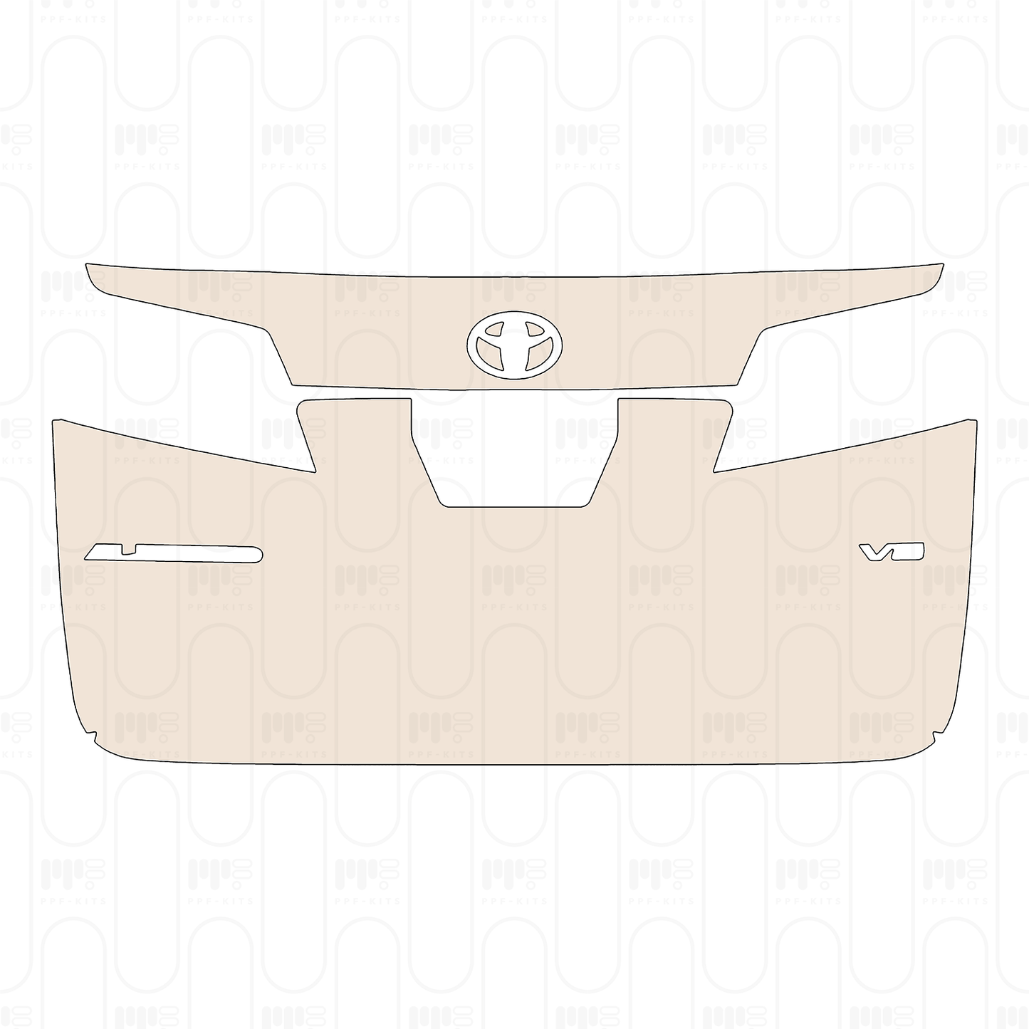 Voorgesneden PPF Toyota Alphard 2023