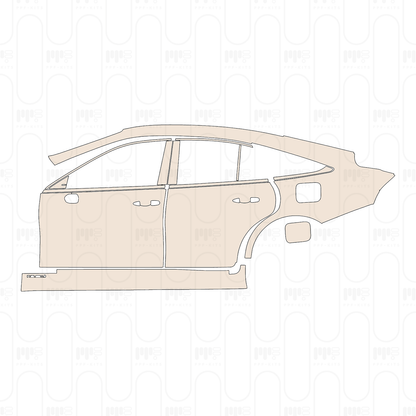 Voorgesneden PPF Toyota Mirai 2023