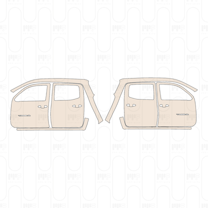 Voorgesneden PPF Toyota Tacoma Double Cab SR5 2022