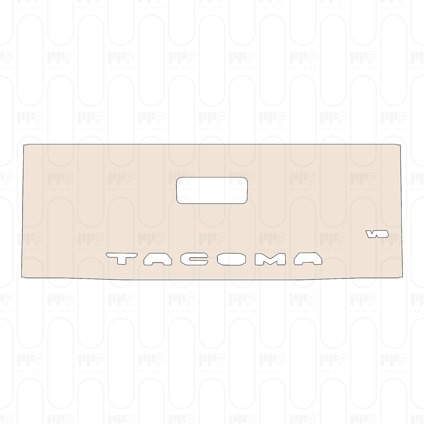 Voorgesneden PPF Toyota Tacoma Double Cab TRD Sport 2022