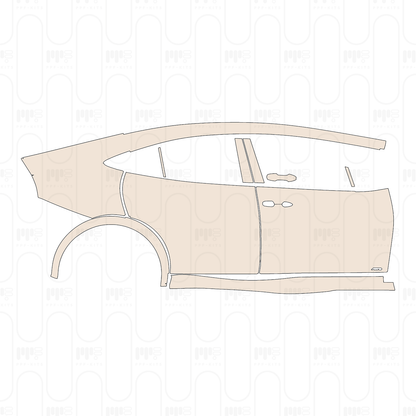Voorgesneden PPF Toyota Prius (US) LE 2023