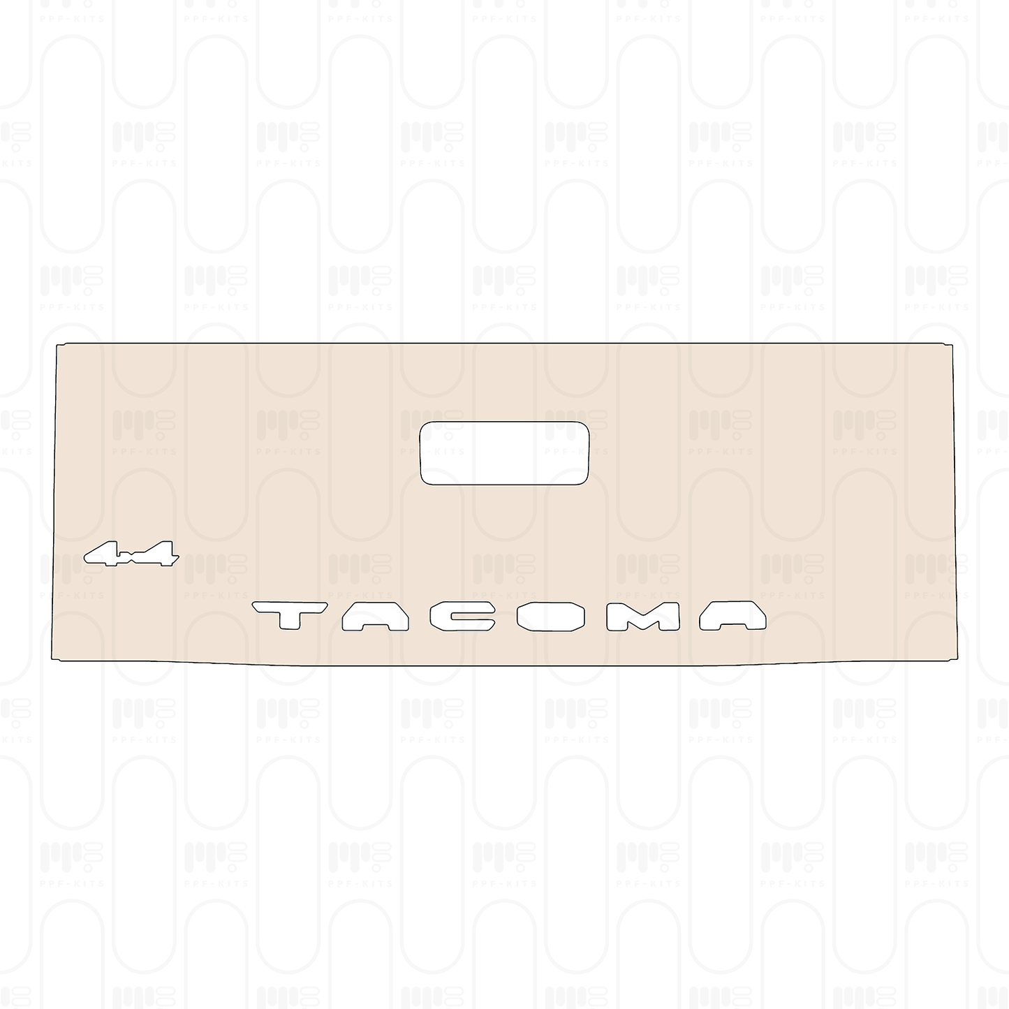 Voorgesneden PPF Toyota Tacoma Double Cab TRD Pro 2022