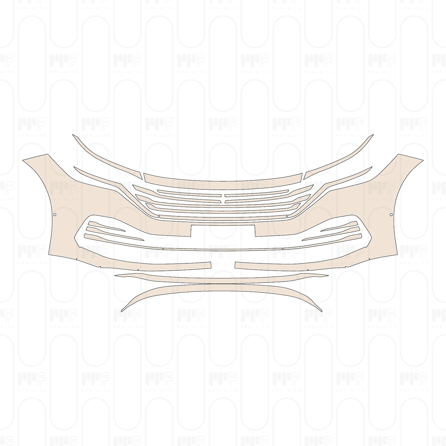 Voorgesneden PPF Volkswagen Viloran Luxury 2023