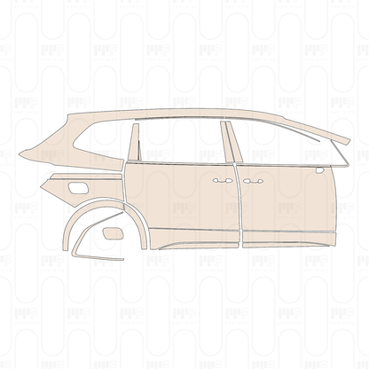 Voorgesneden PPF Volkswagen Viloran Luxury 2023