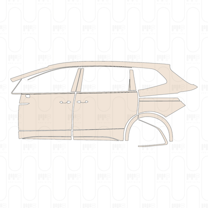 Voorgesneden PPF Volkswagen Viloran Flagship 2023