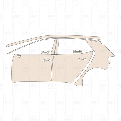 Voorgesneden PPF Volkswagen ID.3 (CN) 2022