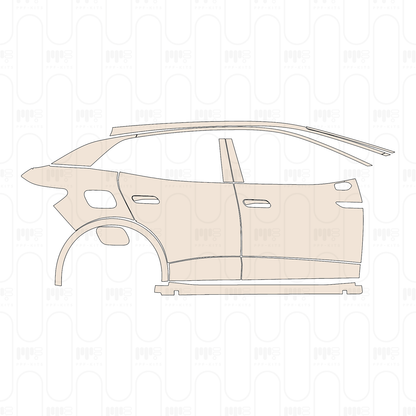 Voorgesneden PPF Volkswagen ID.4 (CN) Crozz 2022