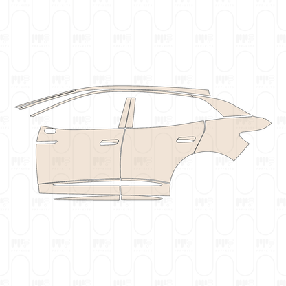 Voorgesneden PPF Volkswagen ID.4 (CN) X 2022