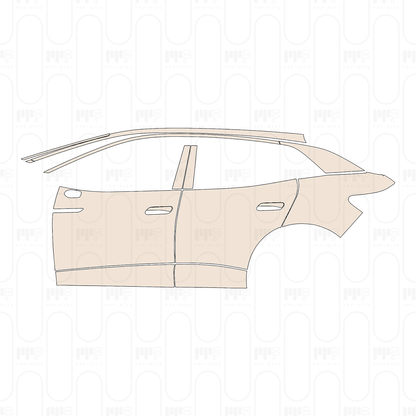 Voorgesneden PPF Volkswagen ID.4 (CN) X 2022