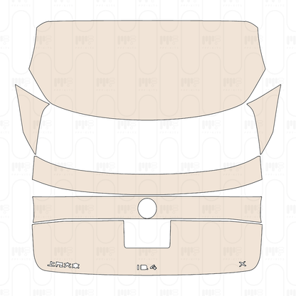 Voorgesneden PPF Volkswagen ID.4 (CN) X 2022