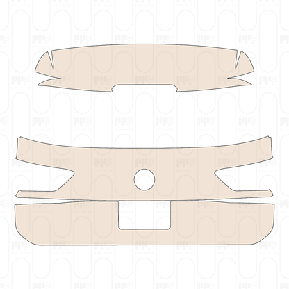 Voorgesneden PPF Volkswagen Tiguan (EU) R 2023