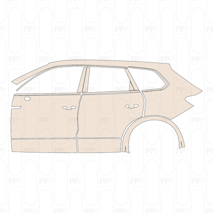 Voorgesneden PPF Volkswagen Touareg R-Line 2022