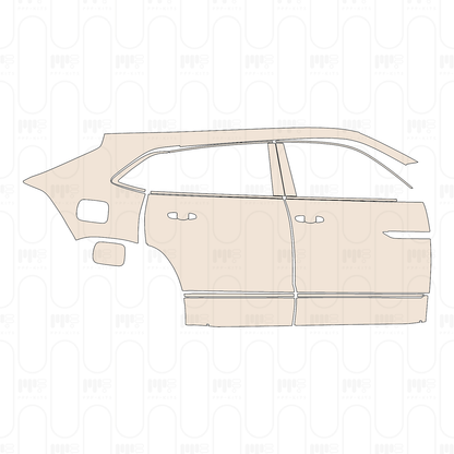 Voorgesneden PPF Volkswagen Atlas Cross Sport (US) SE 2023
