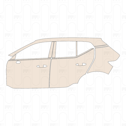 Voorgesneden PPF Volvo XC40 Recharge 2022