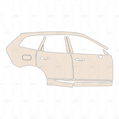 Voorgesneden PPF Volvo XC60 Recharge Inscription 2022