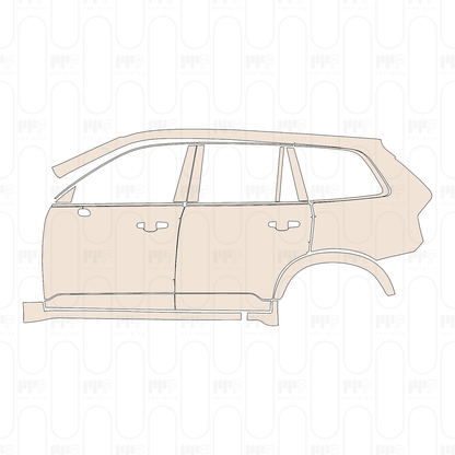 Voorgesneden PPF Volvo XC90 R-Design 2022