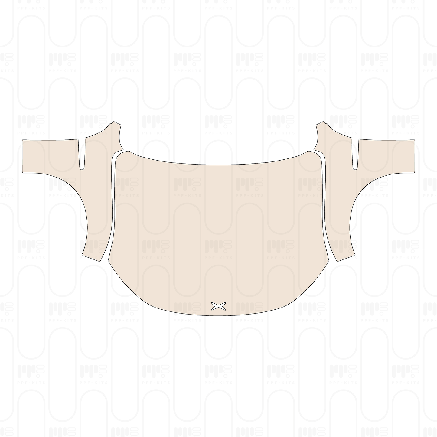 Voorgesneden PPF Xpeng P7 2023