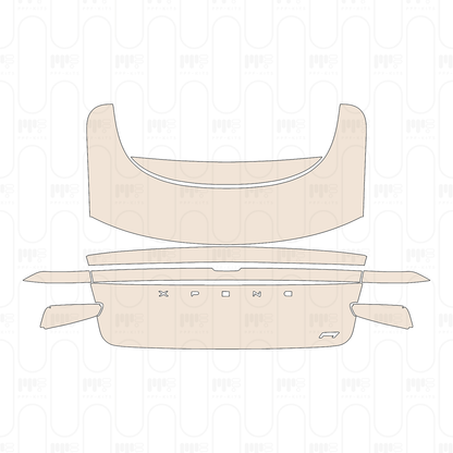Voorgesneden PPF Xpeng P7 2023