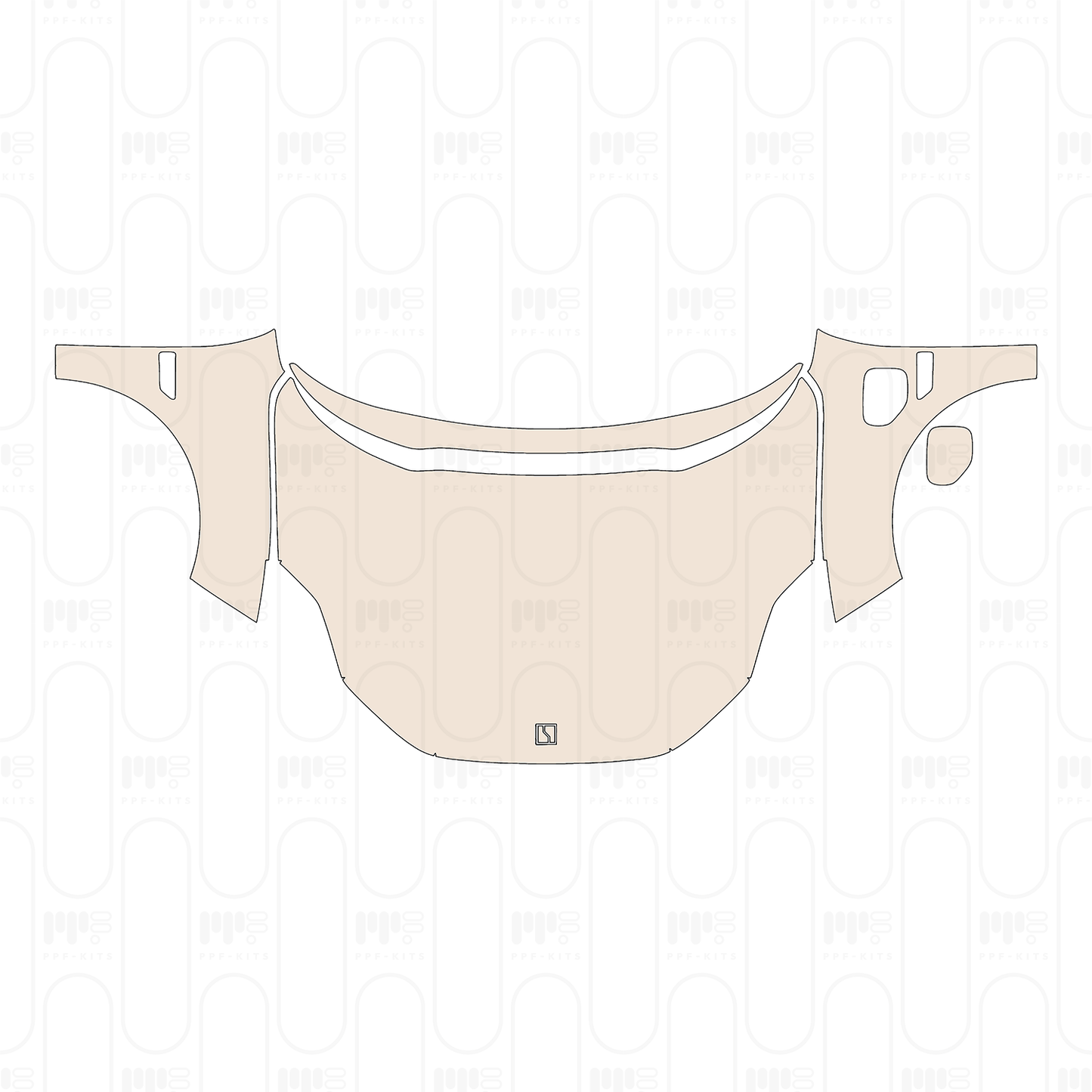 Voorgesneden PPF Zeekr 001 2022