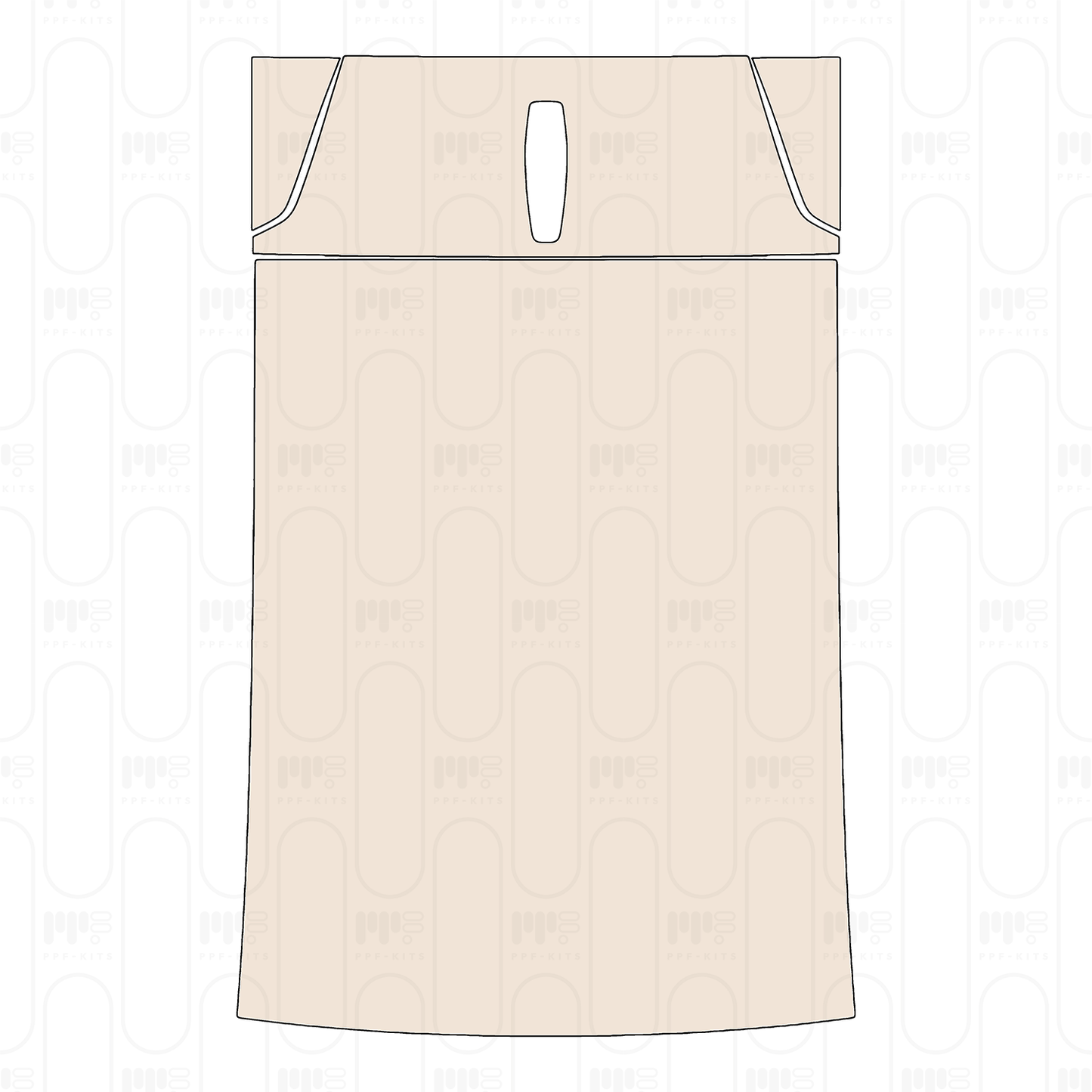 Voorgesneden PPF Zeekr 001 2022