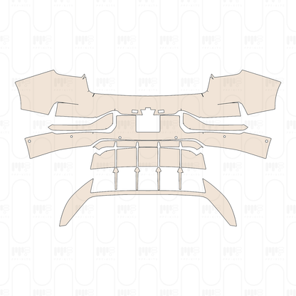 Voorgesneden PPF Zeekr 001 2022