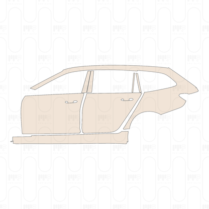 Voorgesneden PPF BMW 3 Series Touring M340i 2022
