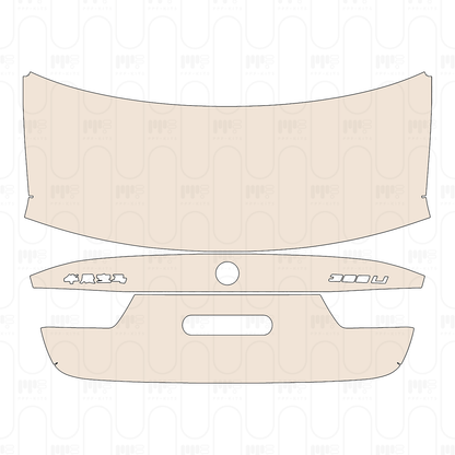 Voorgesneden PPF BMW 3 Series Sedan Base Extended Wheelbase 2022
