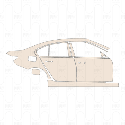 Voorgesneden PPF BMW 3 Series Sedan Luxury Standard Wheelbase 2022