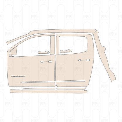 Voorgesneden PPF Chevrolet Colorado Crew Cab ZR2 2022
