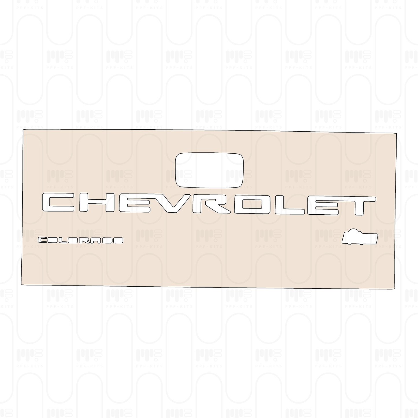 Voorgesneden PPF Chevrolet Colorado Crew Cab ZR2 2022