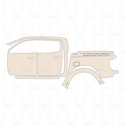 Voorgesneden PPF Ford Ranger (EU) Raptor 2022