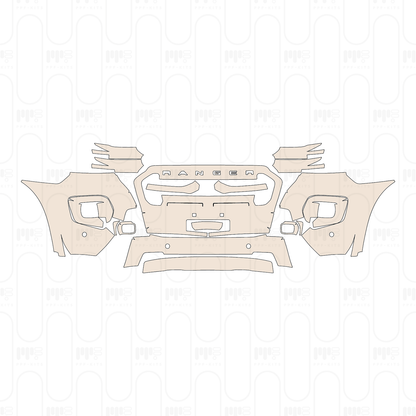 Voorgesneden PPF Ford Ranger (EU) Wildtrak 2022
