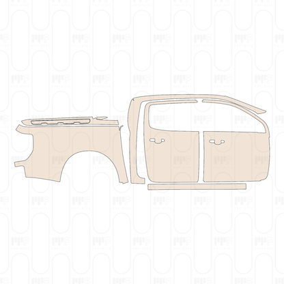 Voorgesneden PPF Ford Ranger (EU) Wildtrak 2022