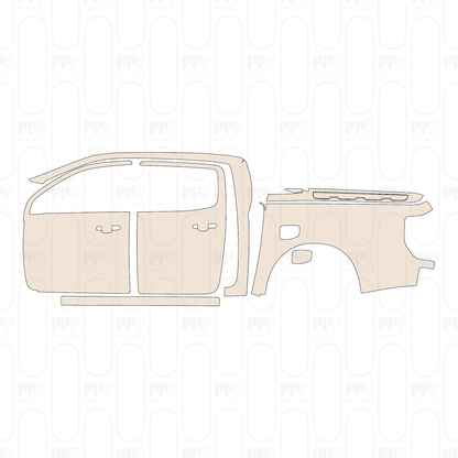 Voorgesneden PPF Ford Ranger (EU) Wildtrak 2022