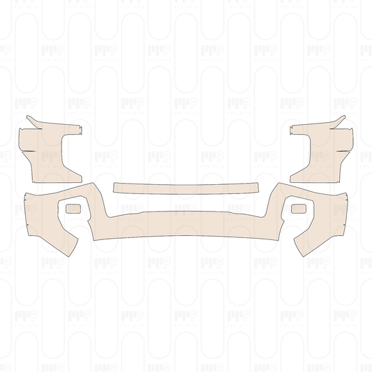 Voorgesneden PPF Ford Super Duty F-250 Super Cab Lariat 2022