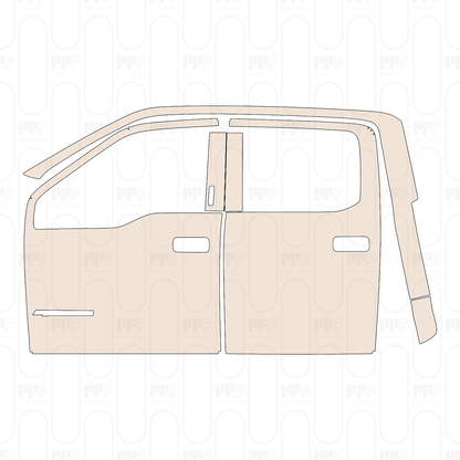 Voorgesneden PPF Ford Super Duty F-250 Crew Cab Platinum 2022