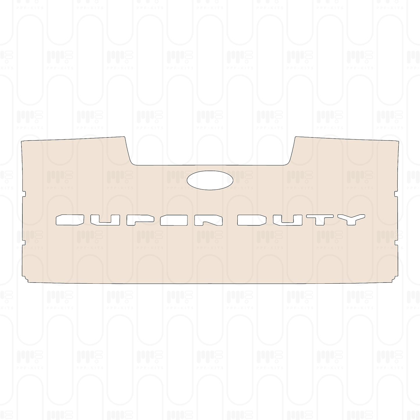 Voorgesneden PPF Ford Super Duty F-250 Crew Cab Lariat 2022