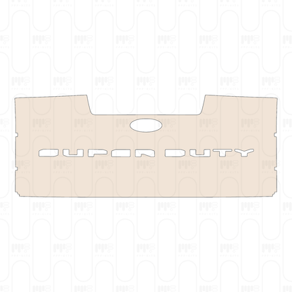 Voorgesneden PPF Ford Super Duty F-250 Crew Cab Lariat 2022