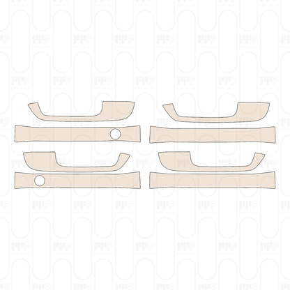 Voorgesneden PPF Ford Super Duty F-250 Crew Cab Lariat 2022