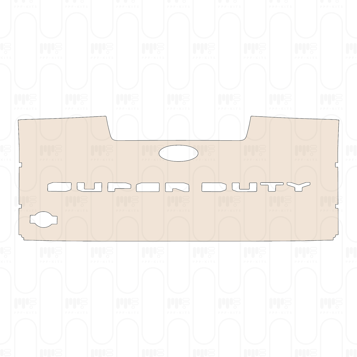 Voorgesneden PPF Ford Super Duty F-250 Crew Cab King Ranch 2022