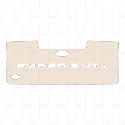 Voorgesneden PPF Ford Super Duty F-250 Crew Cab King Ranch 2022