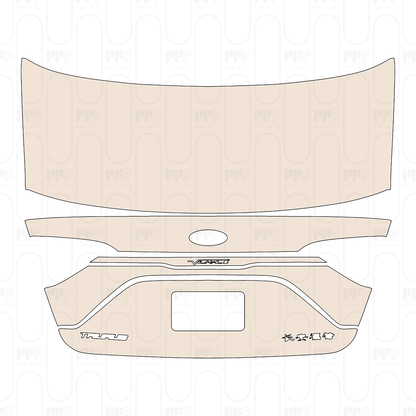 Voorgesneden PPF Ford Taurus Luxury 2022