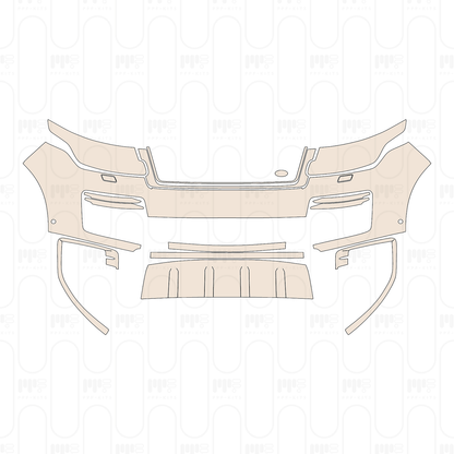 Voorgesneden PPF Land Rover Range Rover Extended Wheelbase SVAutobiography 2022
