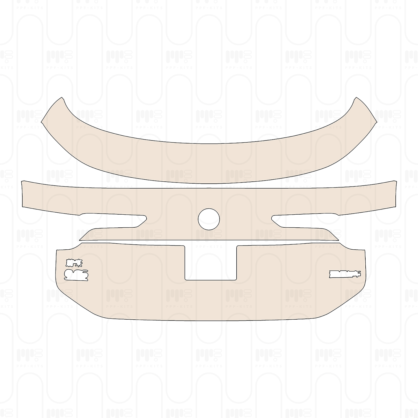 Voorgesneden PPF NIO EC6 2022