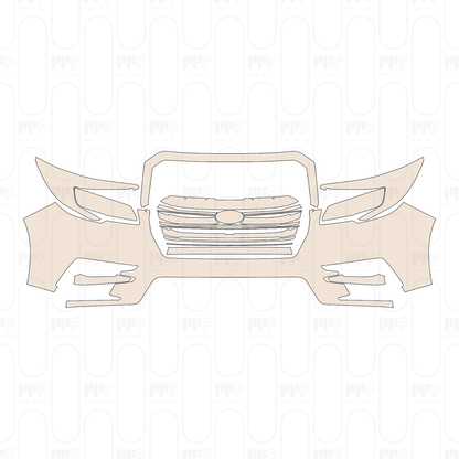 Voorgesneden PPF Subaru Ascent (US) Touring 2022